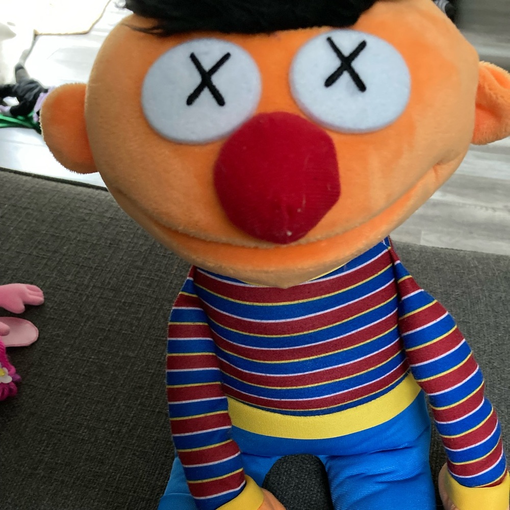 Kaws Ernie plush